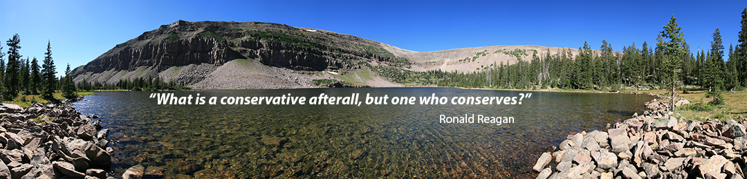 Lake in the Uinta Mountains