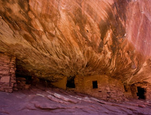 Puebloan granary in the Bears Ears National Monument